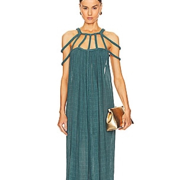 KASIA KULENTY Severyna Gown in Emerald - Picture 2 of 14